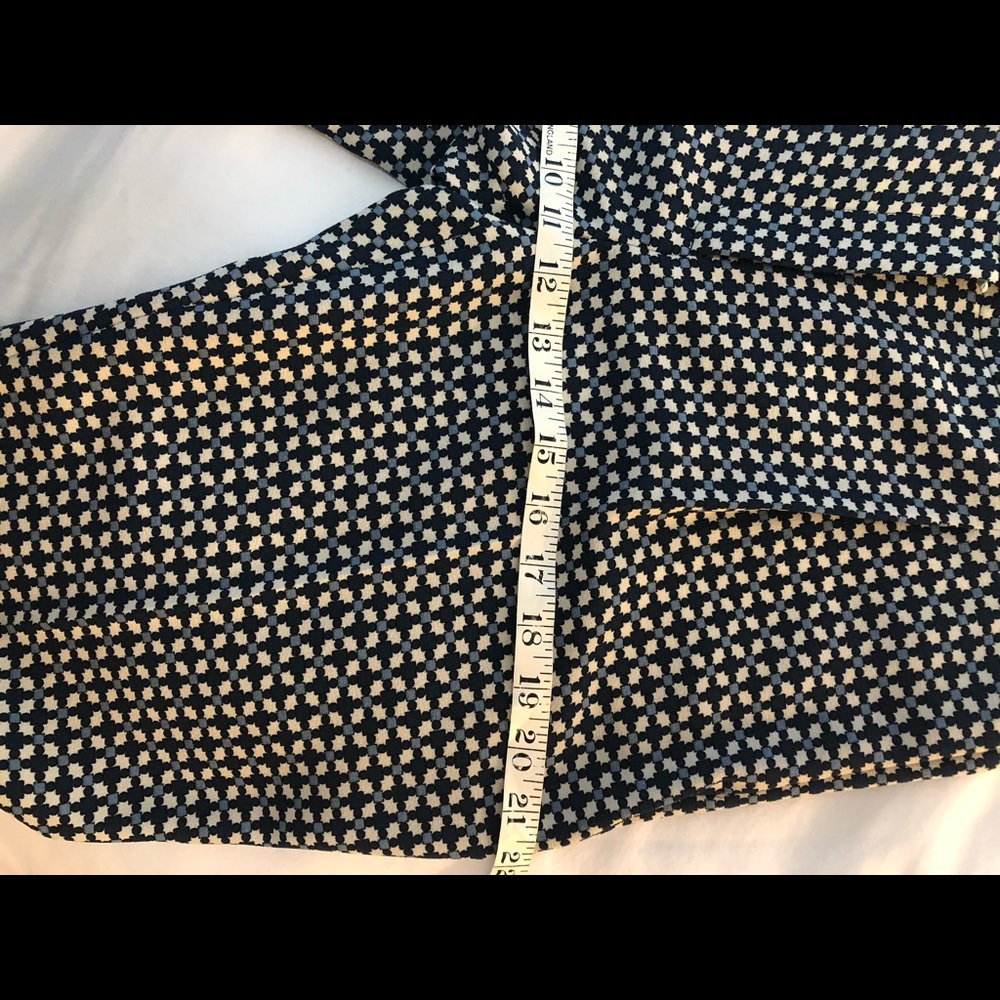 Weekend Max Mara Stretch Print Pleated Pants - Picture 7 of 8